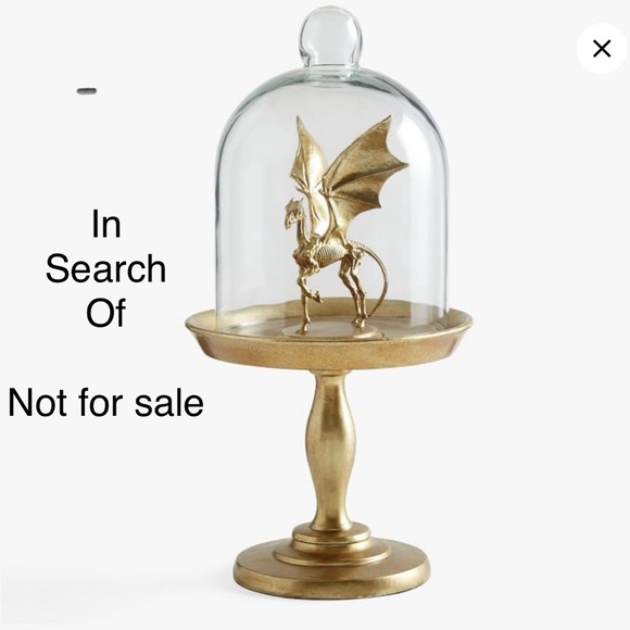 ISO Pottery Barn Teen Harry Potter Thestral Cloche - Picture 1 of 1